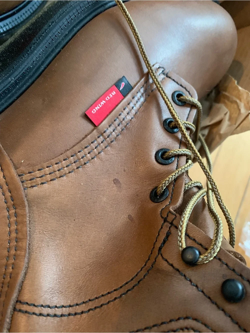 Red Wing Shoes durable leather